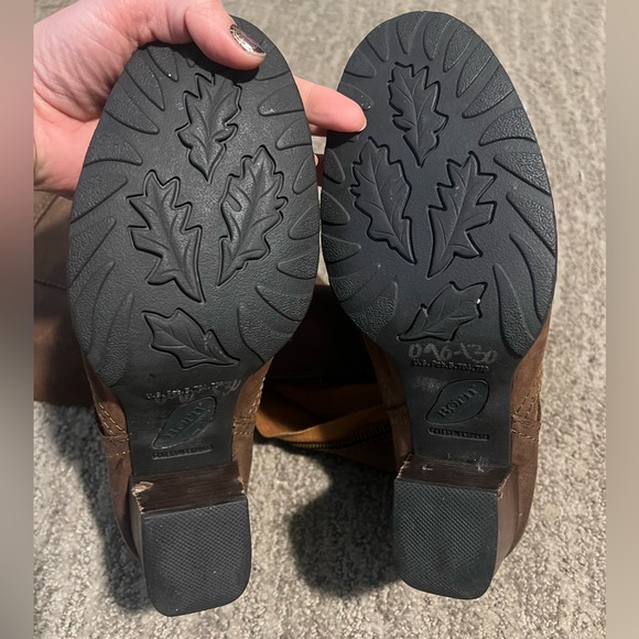 Women’s BOC Brown Leather Boots size 9 - Picture 5 of 6